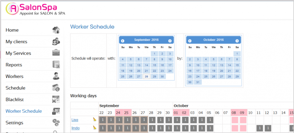 scheduler desk