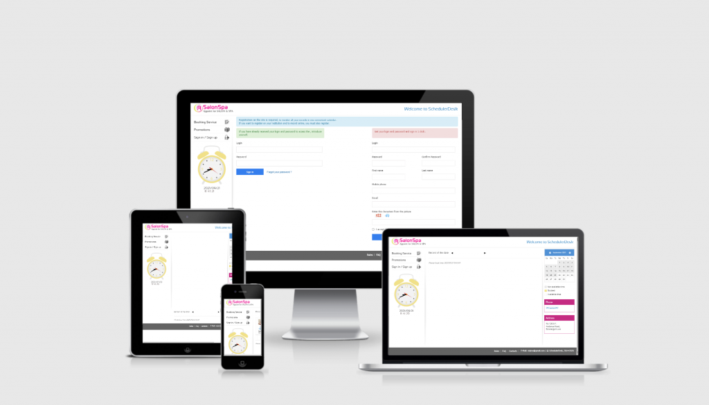 scheduler desk responciveness